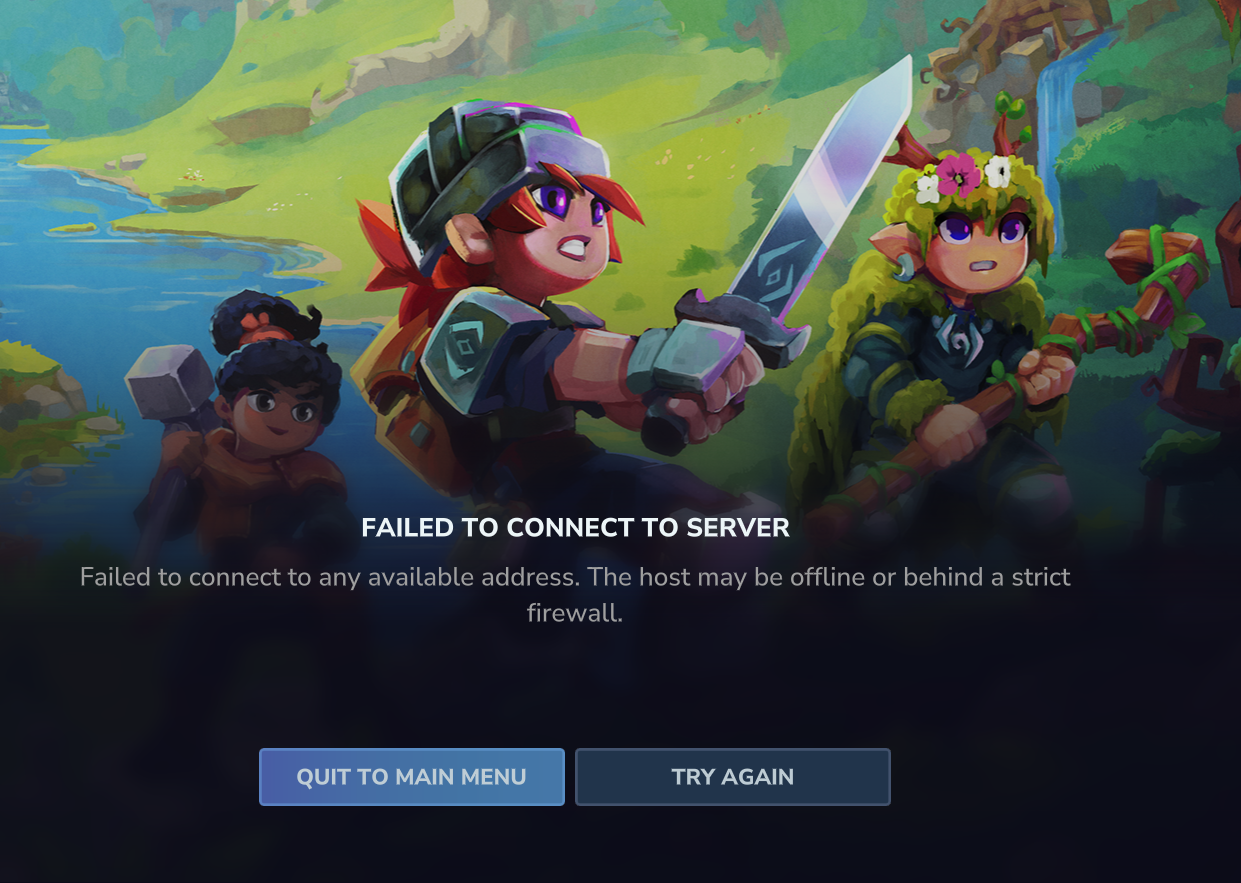 Strict Firewall Error